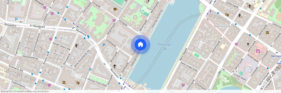 Peblinge Dossering 44, 2, TV, 2200 København N