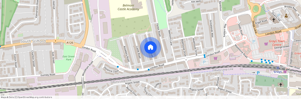 Belmont Road, Grays, Essex, RM17