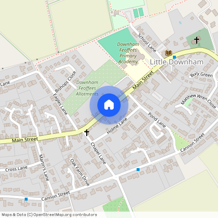 Main Street, Little Downham, ELY, Cambridgeshire, CB6