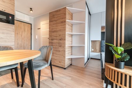 (Symbol 438612) MIESZKANIE na WYNAJEMSzczecin, Centrum piękna kawalerka w nowym budynku w centrum - Zdjęcie 5