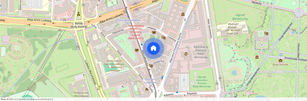 Śródmieście, ul. al. Jana Chrystiana Szucha 11A, Warszawa