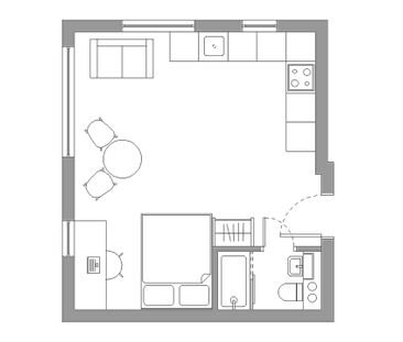 1 bed studio flat to rent in Pablo Fanque House, Norwich, NR1 - Photo 6