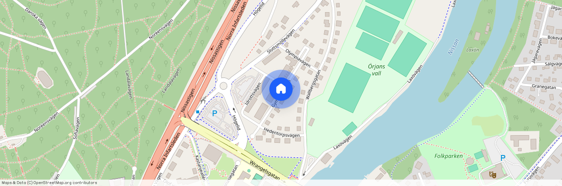 Gymnasiegatan, Halmstad