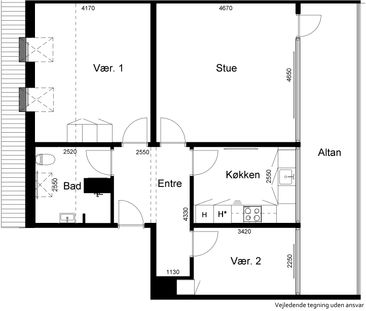 Middelfartvej, 199 3. tv., Odense V, 5200 - Photo 5