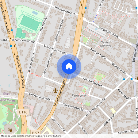 Hohenzollernstrasse, 41061 Mönchengladbach