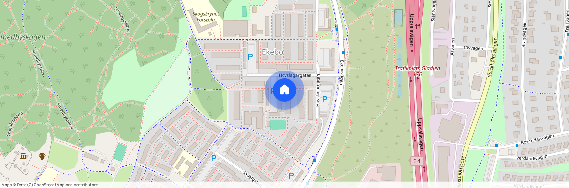 Ekebo, Upplands Väsby, Stockholm, Hovslagargatan 41