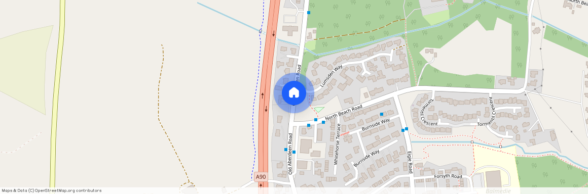 Old Aberdeen Road, Balmedie, Aberdeenshire, AB23