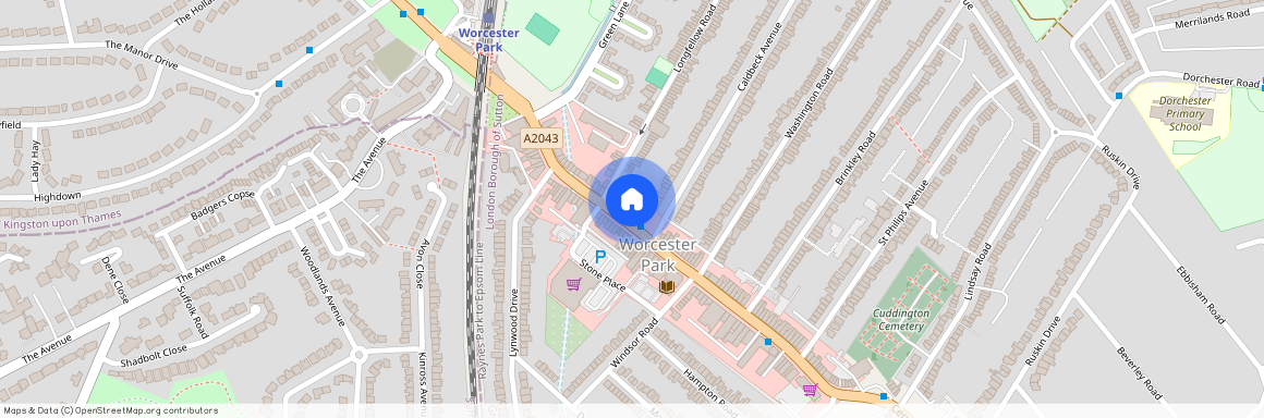 Central Road - Worcester Park, KT4 8HT, Worcester Park