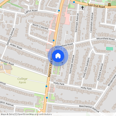 Mayflower Lodge, Regents Park Road, London, N3