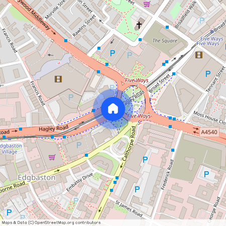 Hagley Road, Birmingham, B16