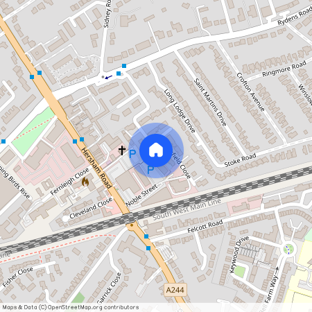 Danesfield Close, Walton-On-Thames, Surrey, KT12