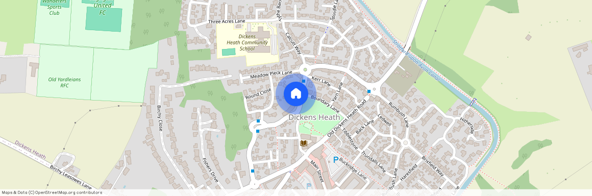 Dickens Heath Road, Dickens Heath, Solihull, West Midlands, B90