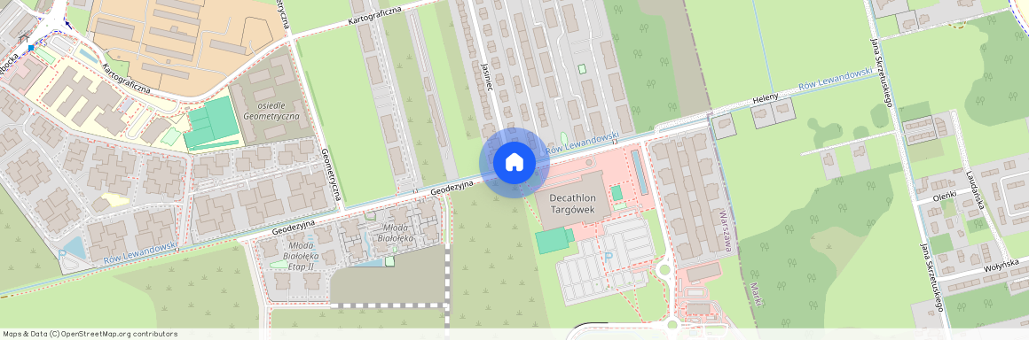 ul. Geodezyjna, Grodzisk, Białołęka, Warszawa, mazowieckie