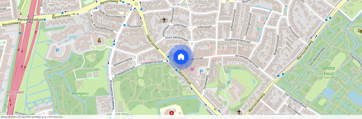 Oranje Nassau, 2341 GL, de Kempenaerstraat, Oegstgeest