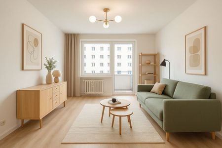 Mieszkanie na wynajem 2 pokoje, balkon - Photo 2