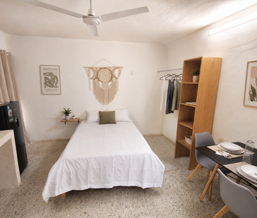 Estudio amueblado y equipado en renta | Col. Obrera, Centro Mérida - Photo 2