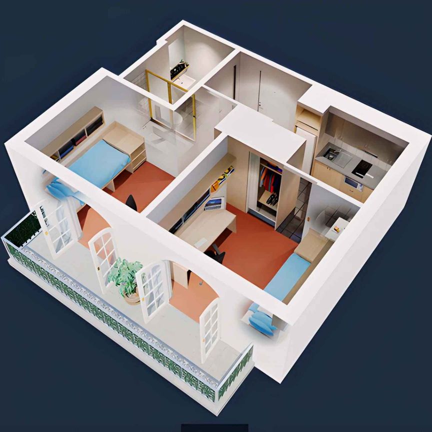 2 Bedroom Apartment - Photo 2