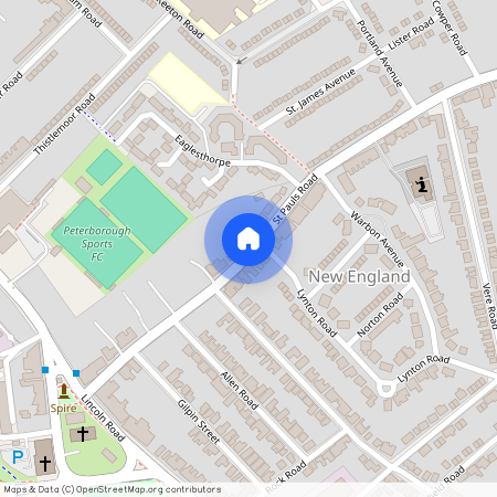 St Paul's Road, Peterborough, PE1 3DP