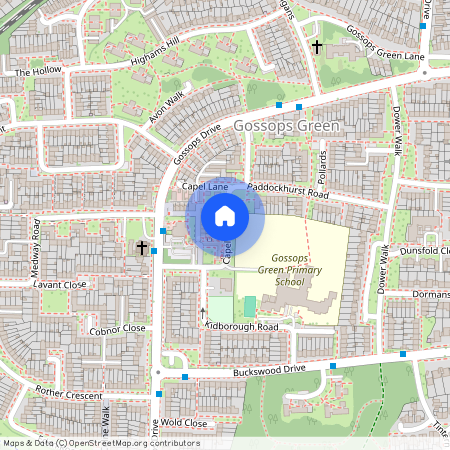 Gossops Parade, Gossops Green, Crawley, West Sussex, RH11