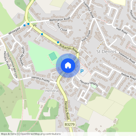 Fore Street, St Dennis, St Austell, Cornwall