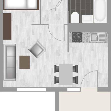 3-Raum-Wohnung Am Rosengarten 83 - Foto 4