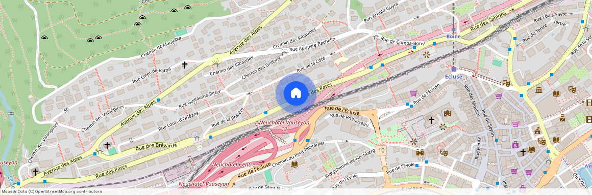 Rue des Parcs 42, 42A, 42B, Neuchâtel