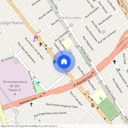 Avenida Senador Vergueiro, 3960, Vila Vivaldi, Rudge Ramos, São Bernardo do Campo - SP, 09602-000, Brazil