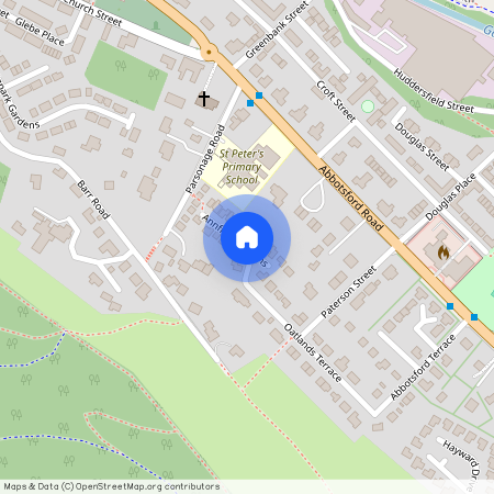 Annfield Gardens, Galashiels, Selkirkshire, TD1