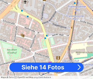 Textorstrasse / Ecke Schweizer Strasse: hochwertig eingerichtetes 1... - Foto 1