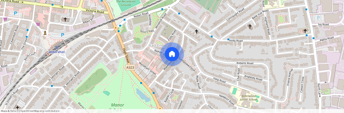 Waterloo Road, Aldershot, Hampshire, GU12