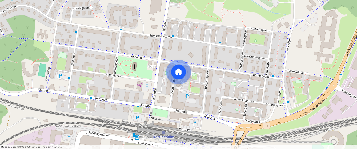 Katrineholm, Södermanland, Tingshusgatan 8 B