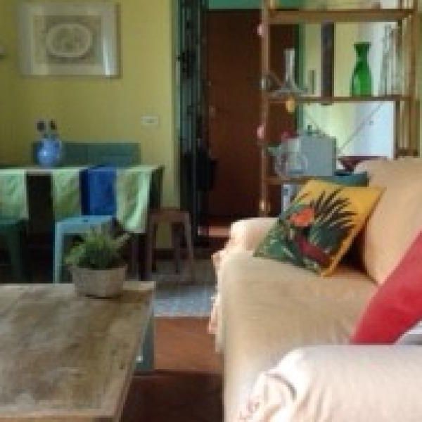 Trastevere-Terrace: 45sqm. Charming studio loft. Entrance, living room, separate kitchen, renovated bath, sleeping loft, large private terrace. Sunny, silent. Ref. 692 - Photo 1