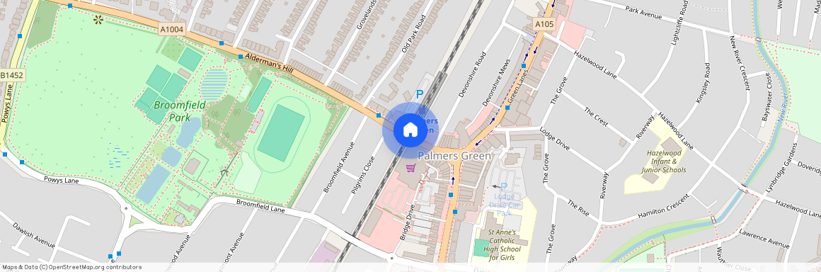 Aldermans Hill, London, N13