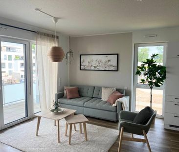 **Barrierefrei** Moderne 2-Zimmer-Neubauwohnung mit EBK und sonnige... - Photo 6