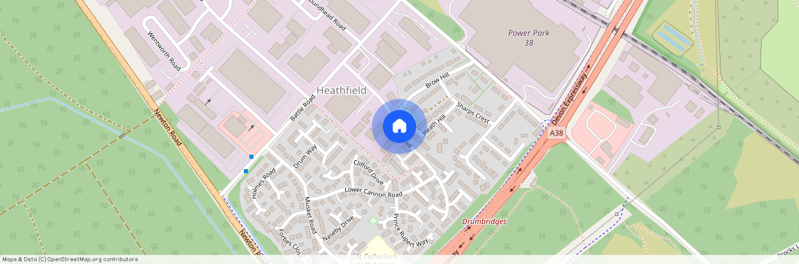 Cannon Road, Heathfield, TQ12