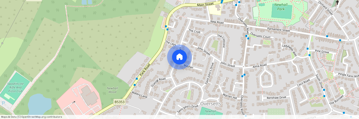 The Leys, Newhall, DE11