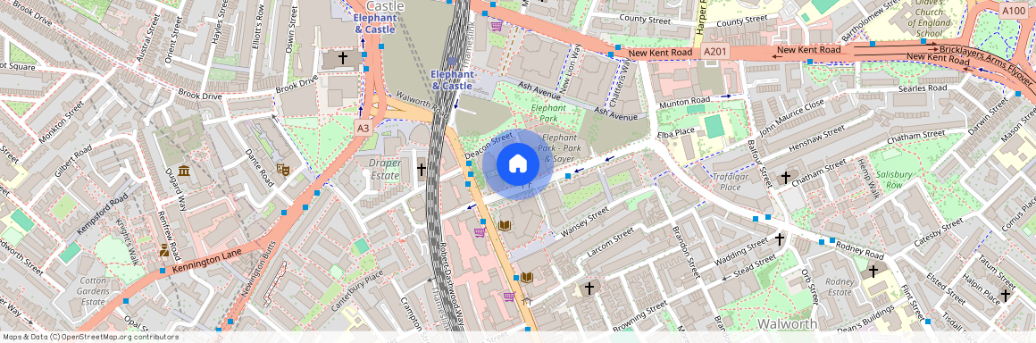 Sayer Street, Elephant and Castle, LONDON, SE17