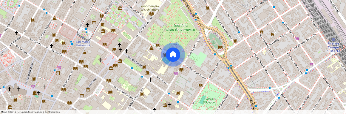 Via Giuseppe Giusti, Florence, Tuscany 50121