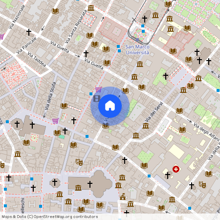 Via Bettino Ricasoli, Centro Storico, Firenze, Firenze, 50122, Toscana