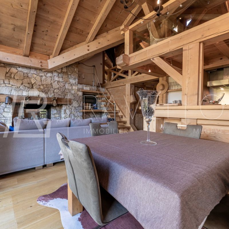 Appartement Duplex Disponible à la Location Saison à Megève - Photo 1