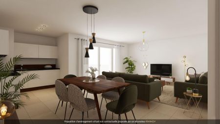 location Appartement T3 DE 59.75m² À LE PUY STE REPARADE - Photo 2