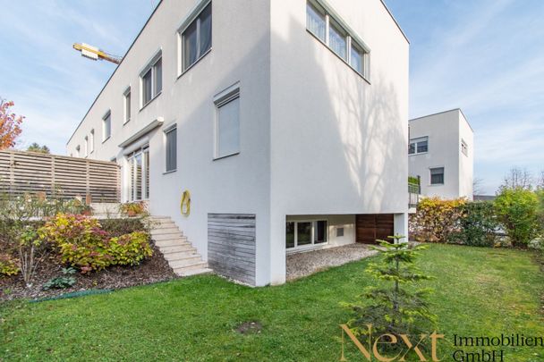 Gemütliche 3-Zimmer-Wohnung mit Eigengarten und Tiefgaragenparkplatz in Leonding-Zentrum zu vermieten! - Photo 1