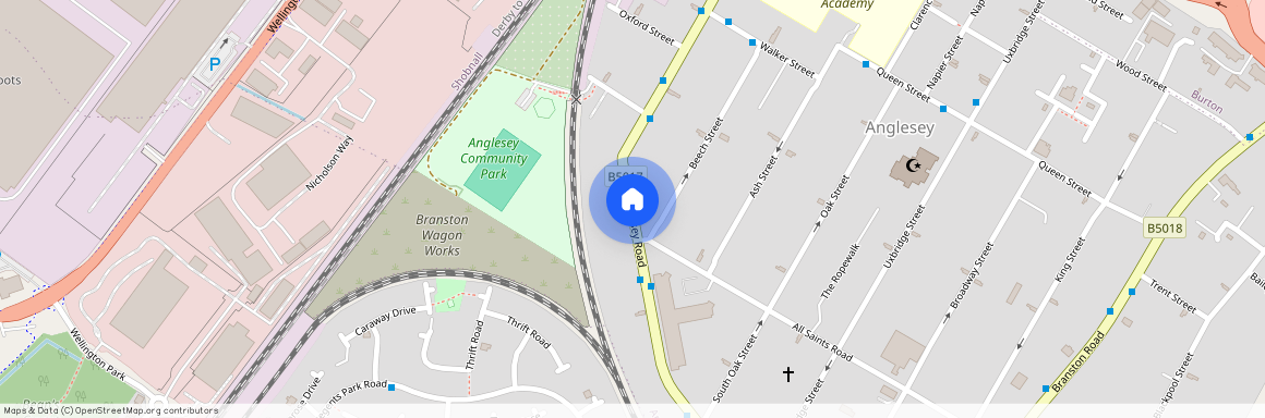 Anglesey Road, Burton-On-Trent, DE14