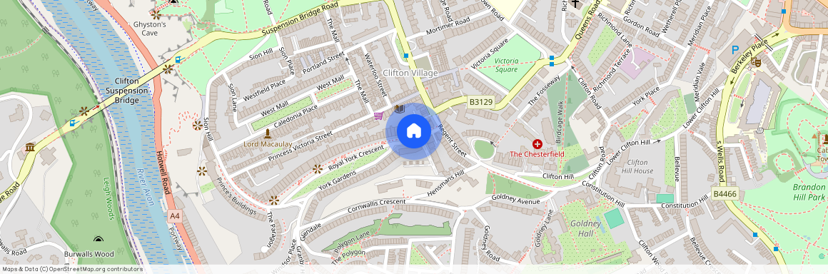 Royal York Crescent, Bristol, BS8 4JS, Somerset