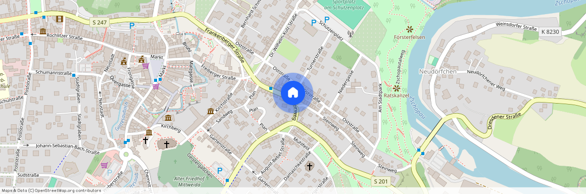 Steinweg 21-25, 09648 Sachsen - Mittweida