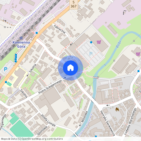 ul. Papieża Jana Pawła II, Kamienna Góra, kamiennogórski, dolnośląskie