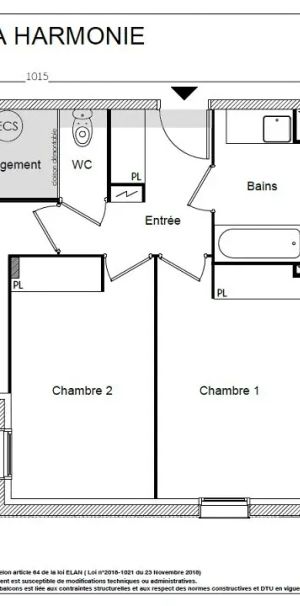Location appartement 3 pièces - 63m² à Toulouse (31200) - Photo 2