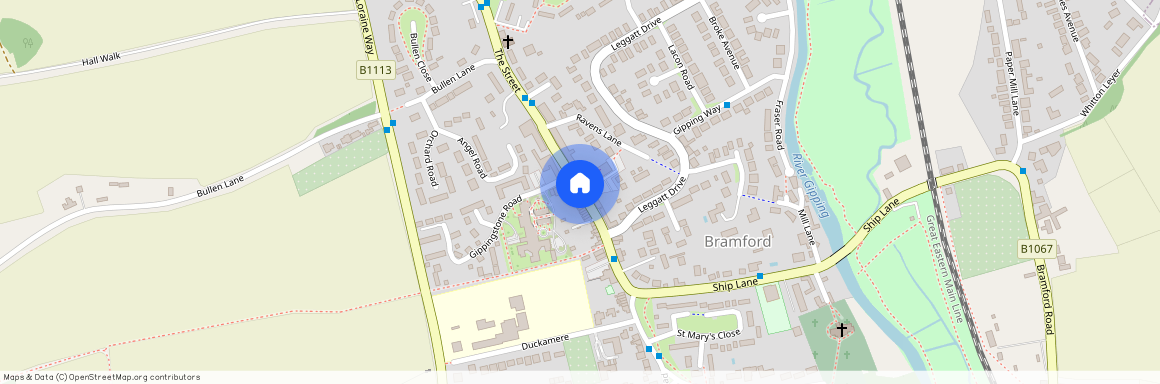 Paper Mill Lane, Ipswich, Bramford