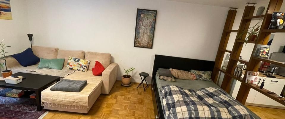 Helle 1-Zimmer-Wohnung in Geroldsau – 52 m² Balkon, voll möbliert - Photo 1