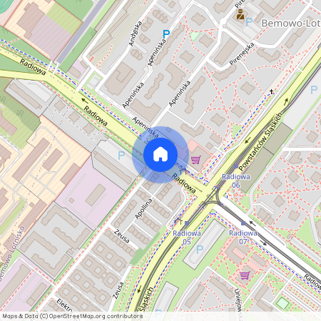 Warszawa, Bemowo, Fort, Radiowo, Hery